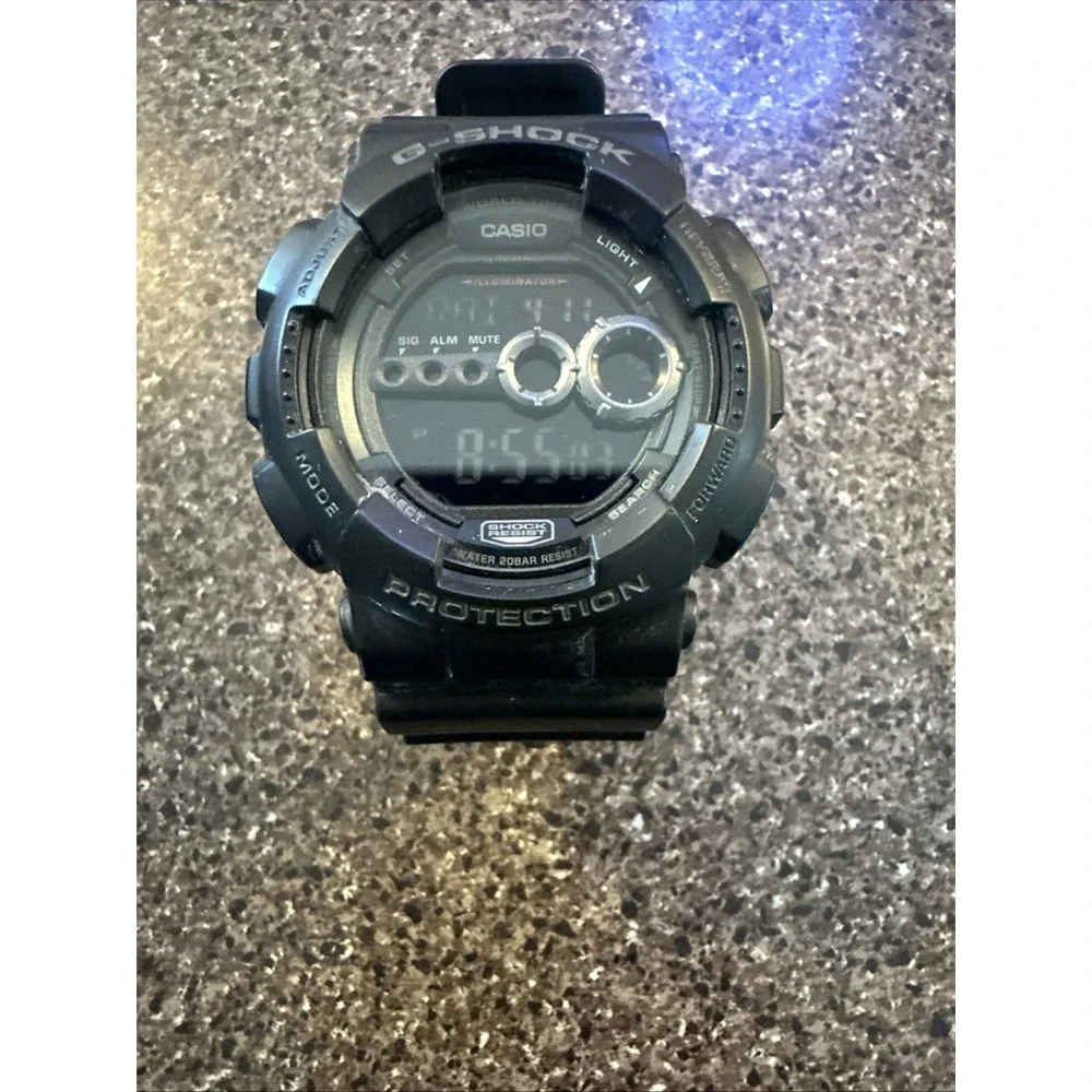 G SHOCK G Shock Watch Men s‎ Black Waterproof